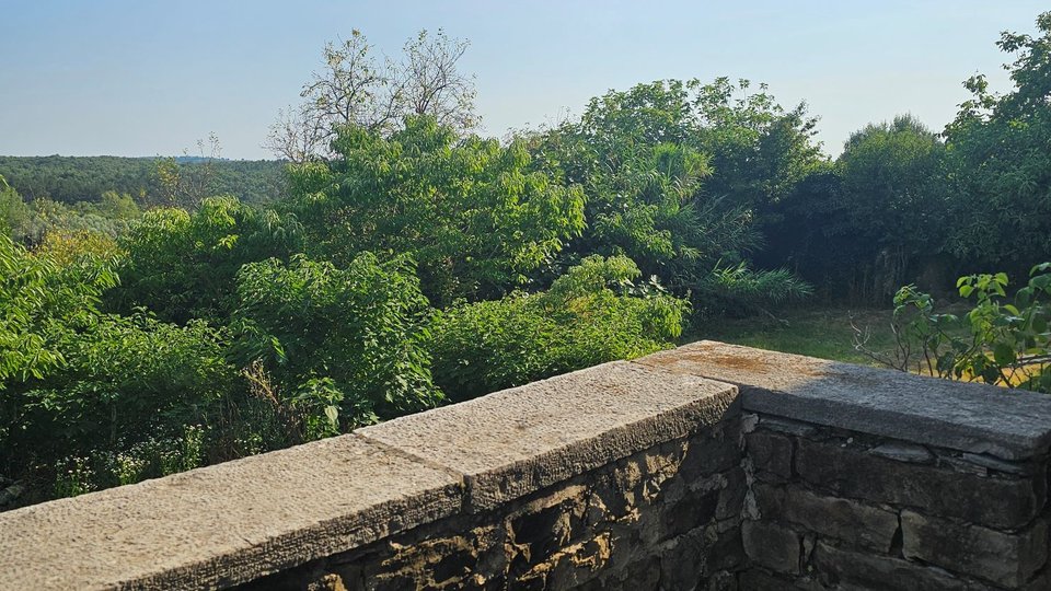 Stone houses in the surroundings of Grožnjan with a large plot of land and open view